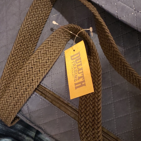 DULUTH TRADING QUILTED TOTE BAG - Picture 3 of 7